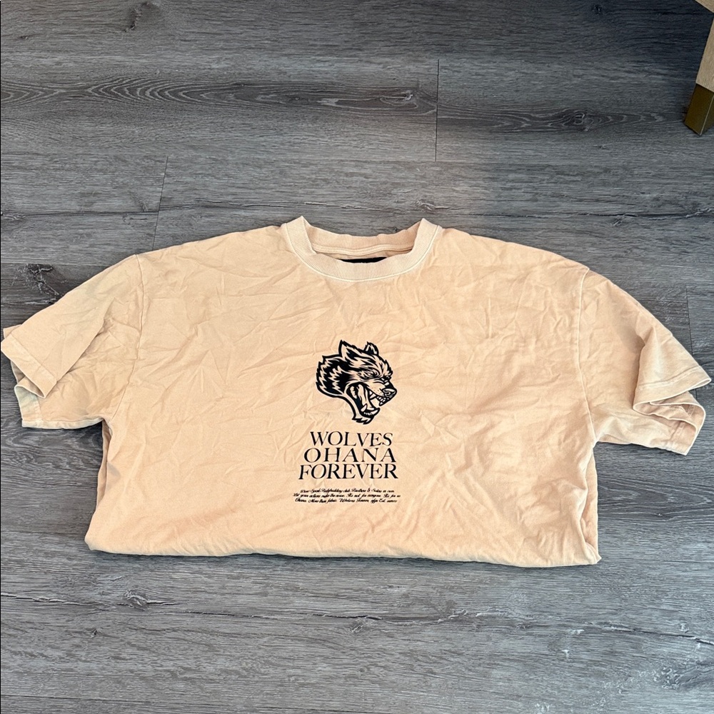 Darc Sport Orange Wolves Graphic T-Shirt